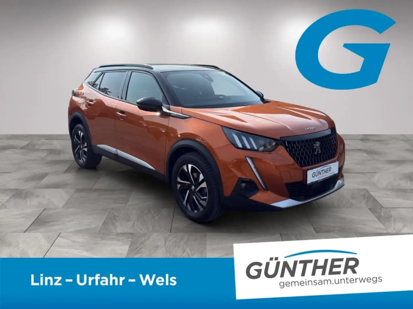 Peugeot 2008 GT BHDI110 Orange - 2