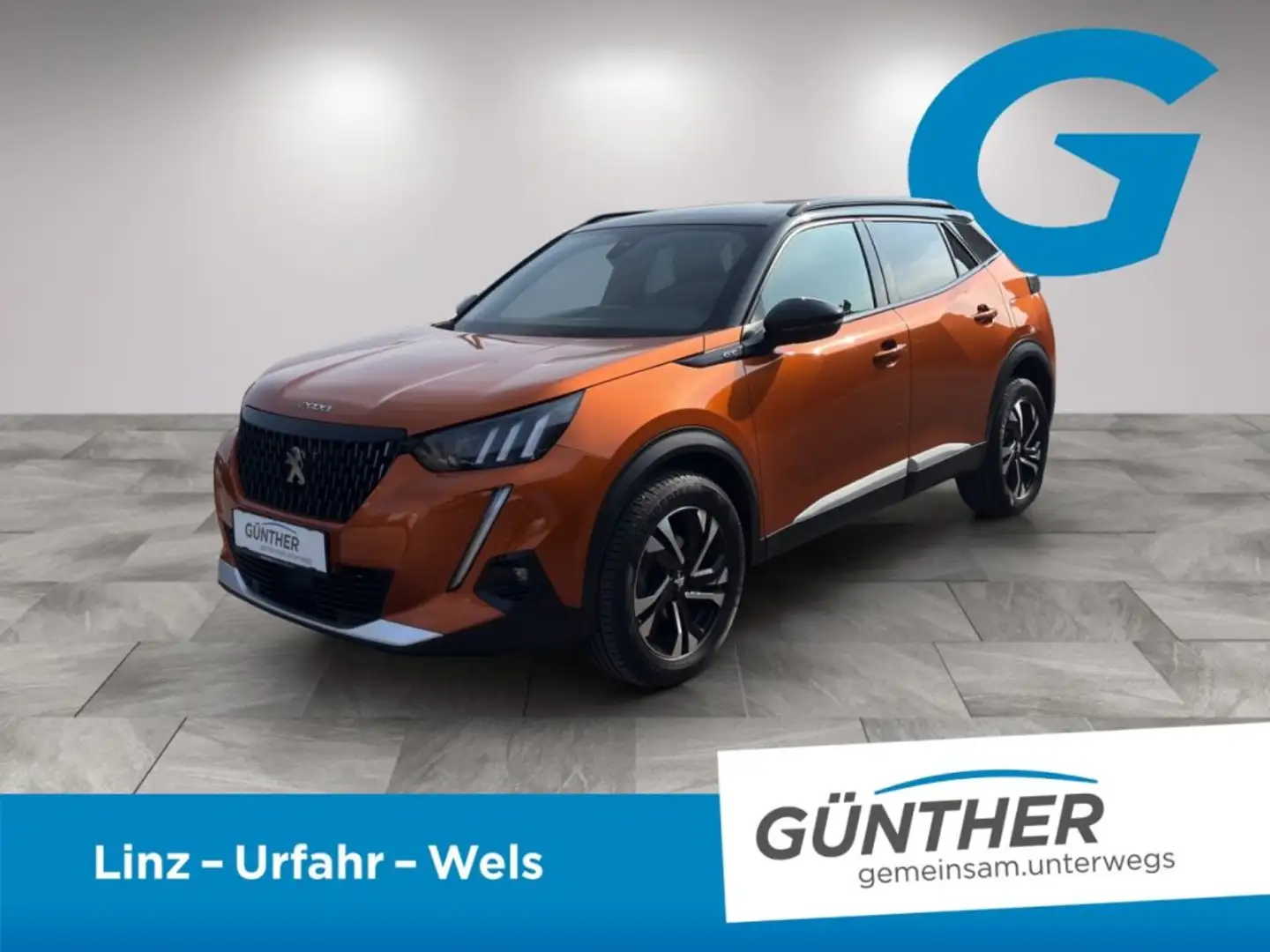 Peugeot 2008 GT BHDI110 Orange - 1