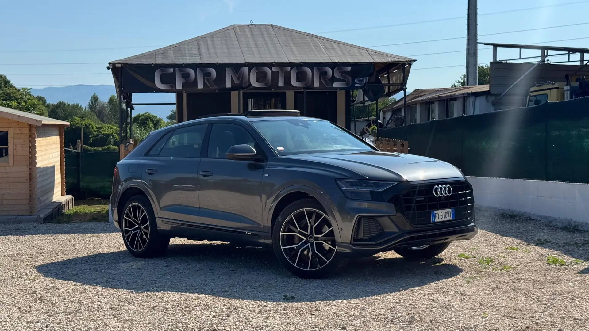 Audi Q8 Q8 I 2018 50 3.0 tdi mhev Sport quattro tiptronic Zwart - 1