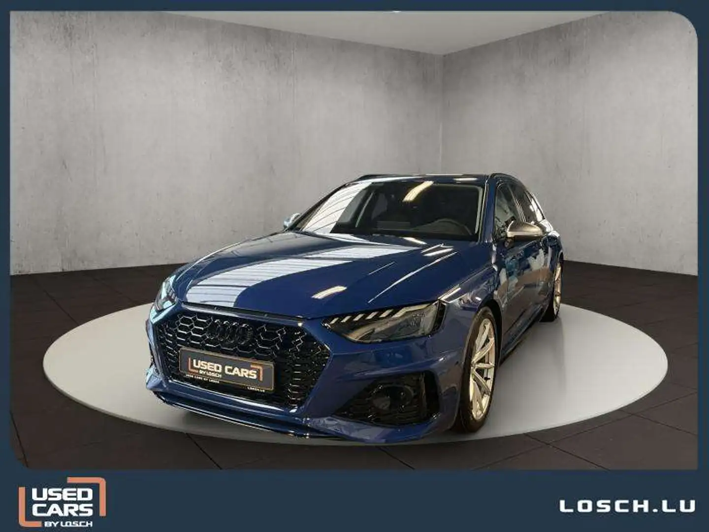 Audi RS4 Avant+Matrix+Pano+Navi+4x4 Blauw - 1