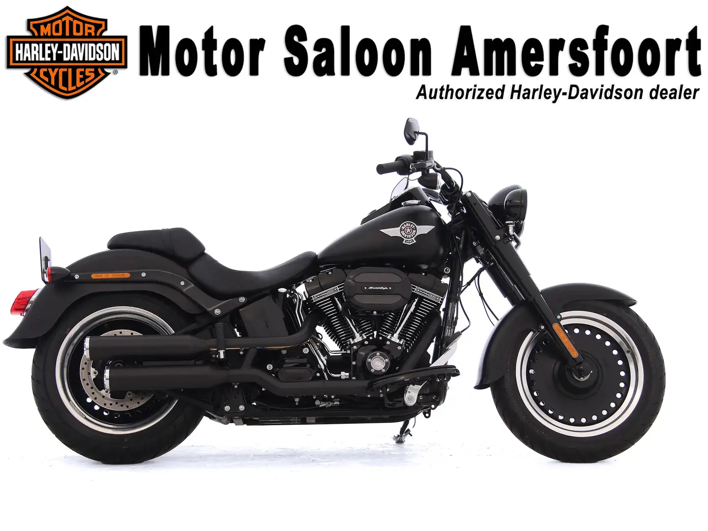 Harley-Davidson Fat Boy FLSTFBS SOFTAIL SPECIAL S BTW-MOTOR Negru - 1