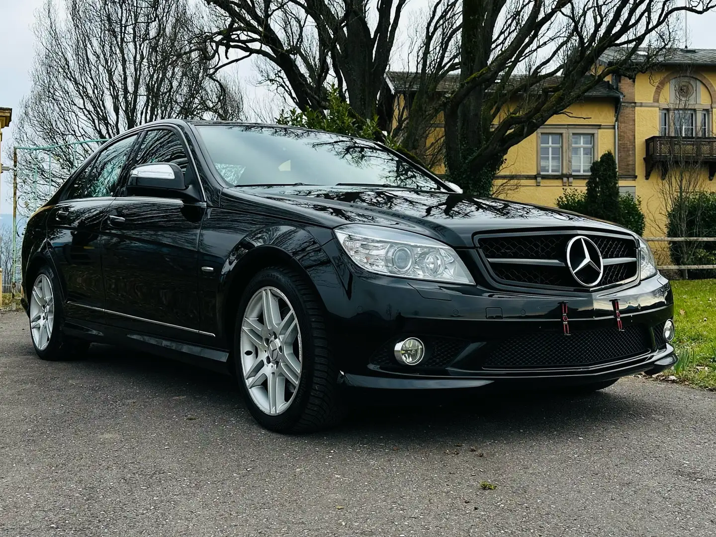 Mercedes-Benz C 350 Avantgarde AMG Paket* PANO* Vollleder Negru - 1