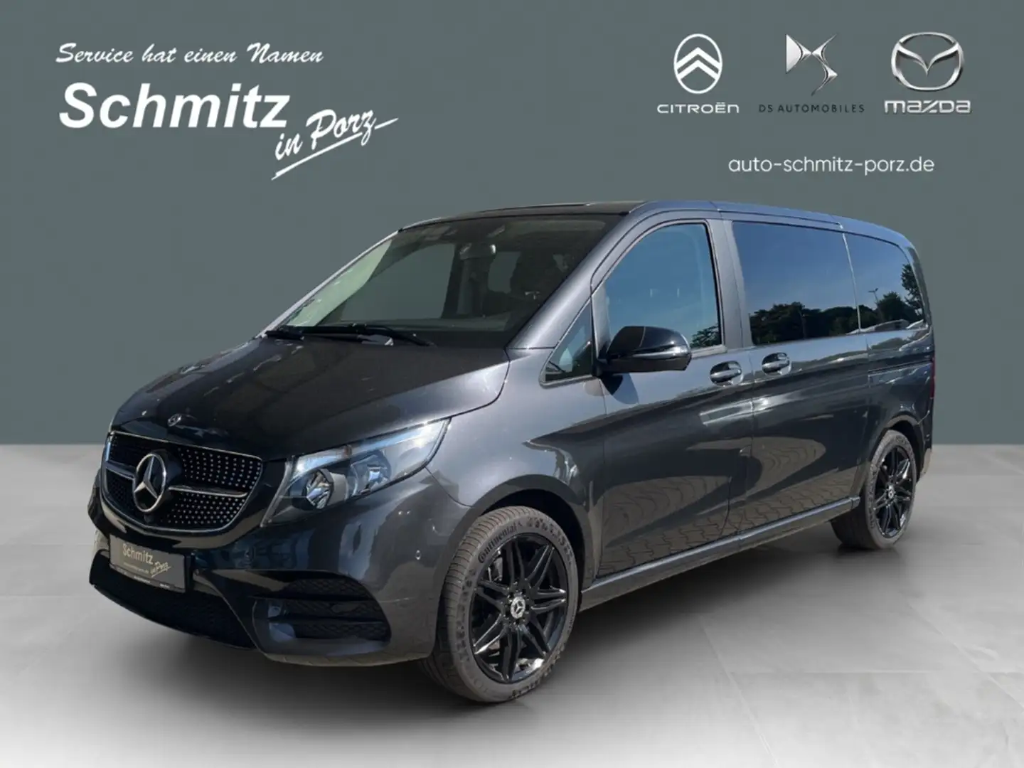 Mercedes-Benz V 300 Navi Leder Soundsystem Apple CarPlay Android Auto Gris - 1
