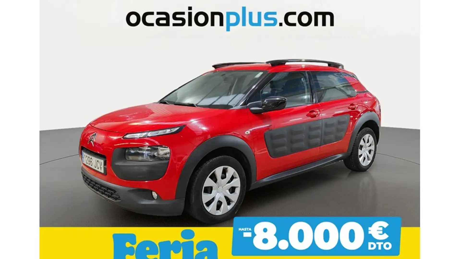 Citroen C4 Cactus 1.2 VTi Feel 82 Rojo - 1