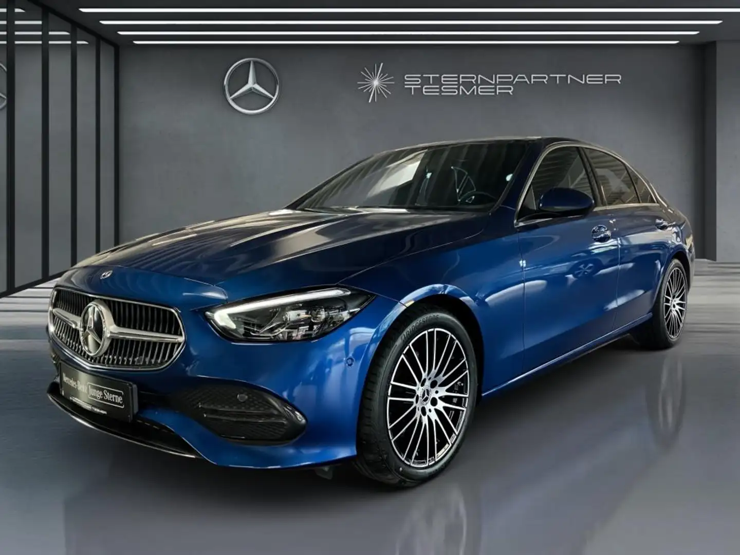Mercedes-Benz C 180 AVANTGARDE+SSD+TOTW+AMBIENTE+KAMERA+AHK Blau - 2