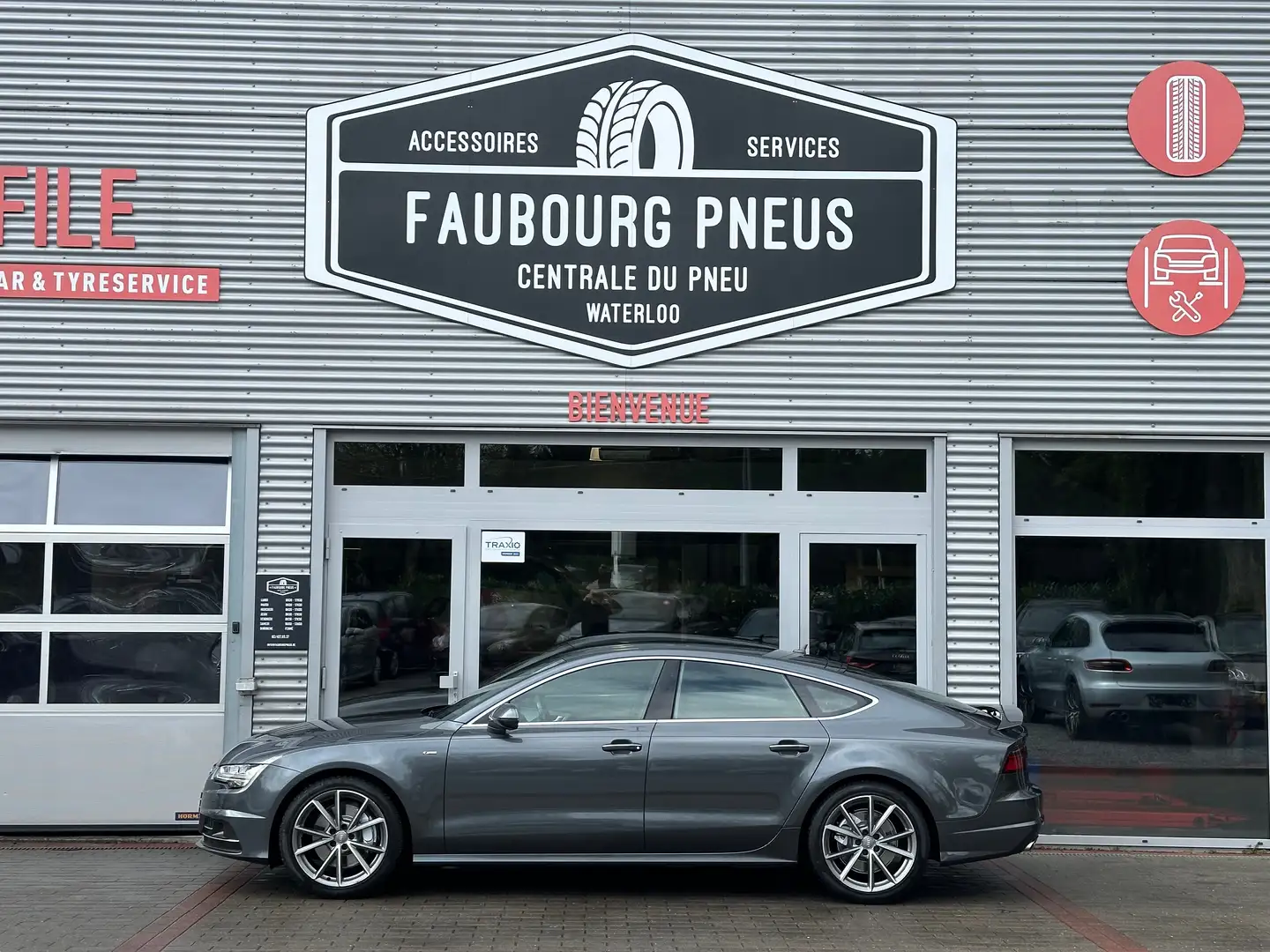 Audi A7 *3.0TDi*S-line*1-PROPRIETAIR*HISTORIQUE-AUDI-100%* Szary - 2