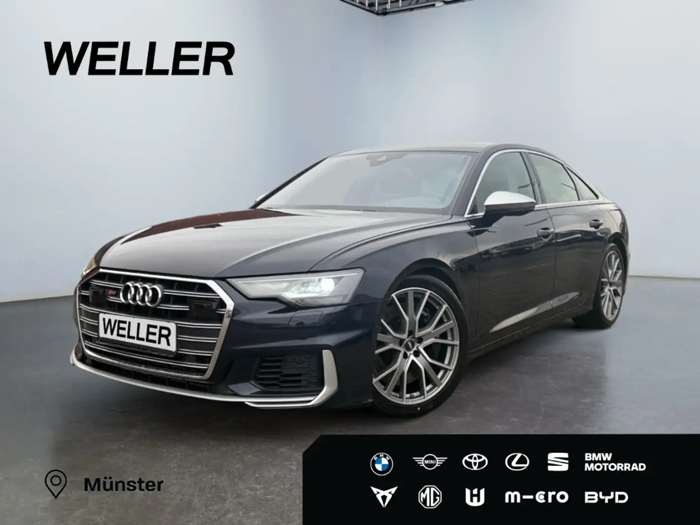 Audi S6 TDI qu tiptronic *Matrix*Luftfeder*20''*4x SHZ* Blau - 1