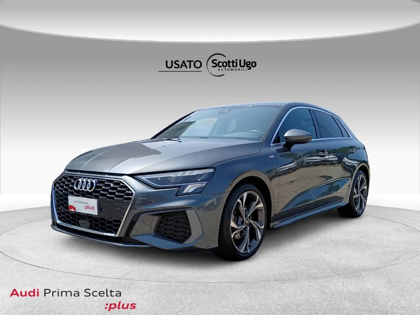 Audi A3 Sportback 35 2.0 tdi S line Edition s-tronic Grigio - 1
