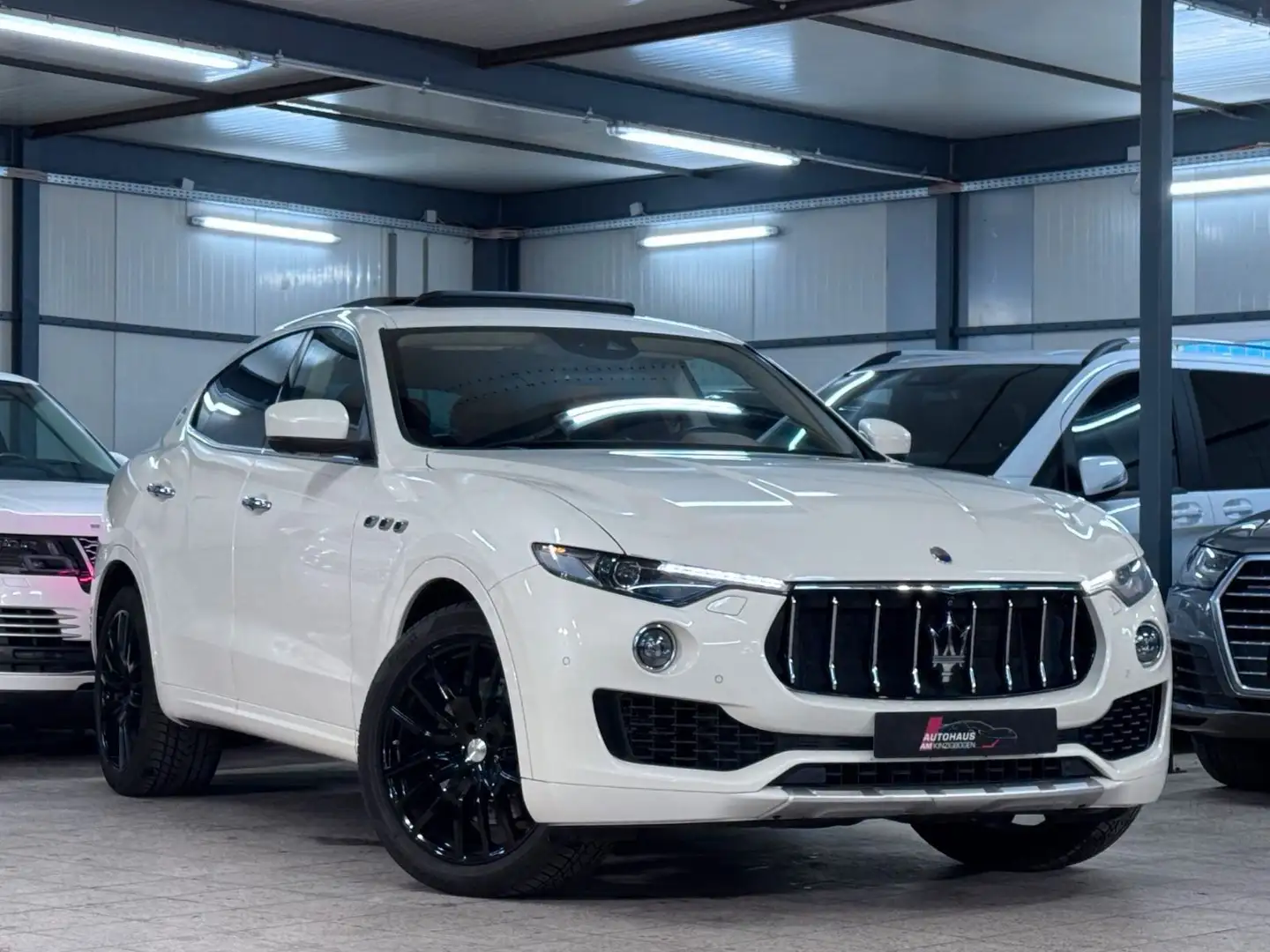 Maserati Levante S Q4 PANO*H&K*AIR*CRBN*360*LANE Blanc - 1