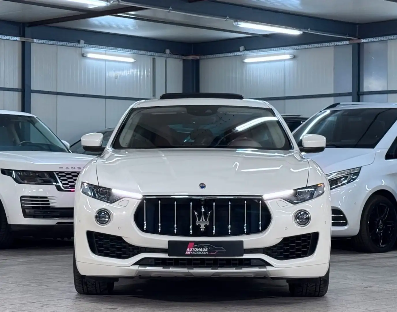 Maserati Levante S Q4 PANO*H&K*AIR*CRBN*360*LANE Blanc - 2