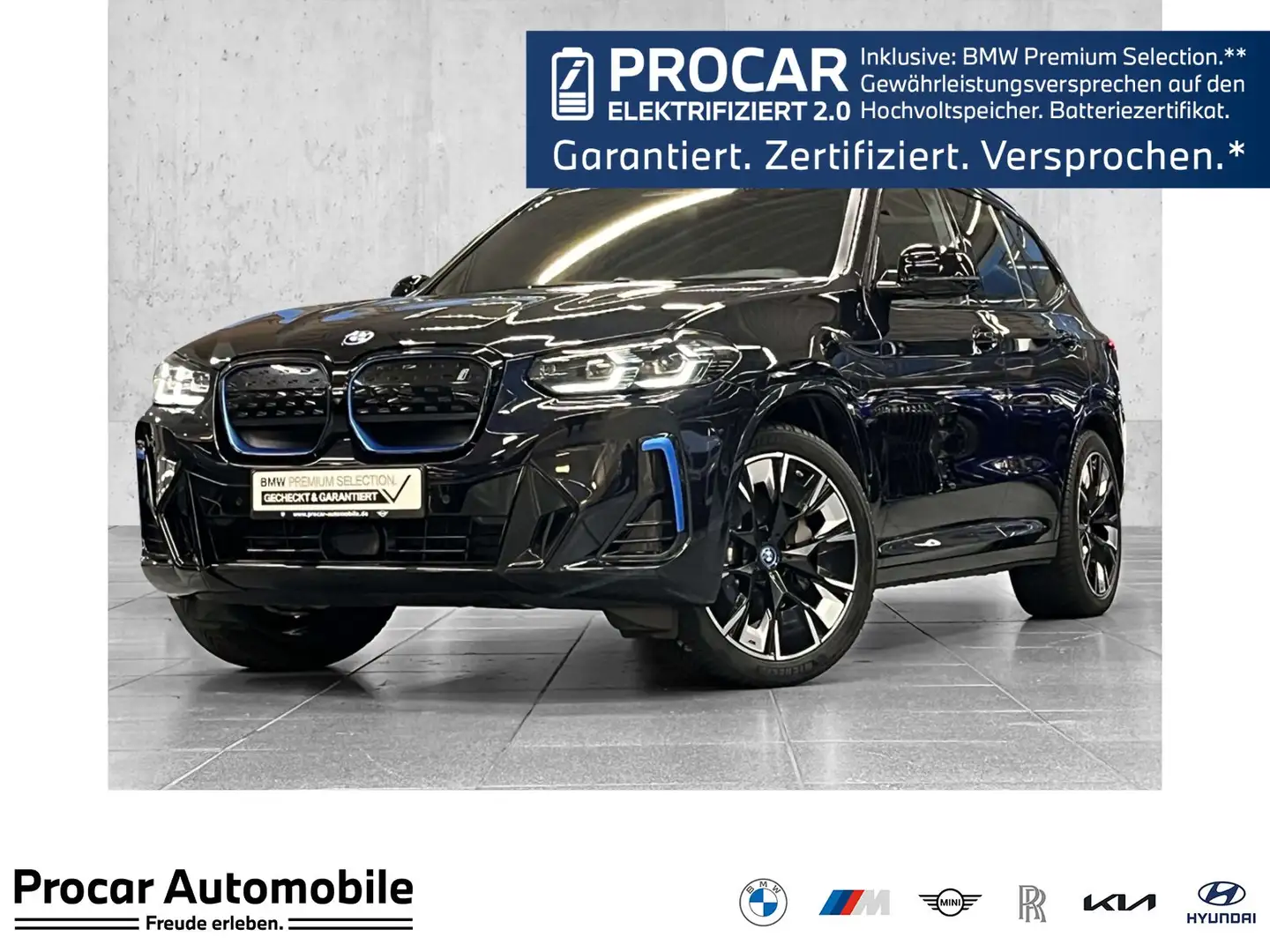 BMW iX3 M Sport DA Prof PA+ HuD AdapLED H/K Shz. DAB Schwarz - 1