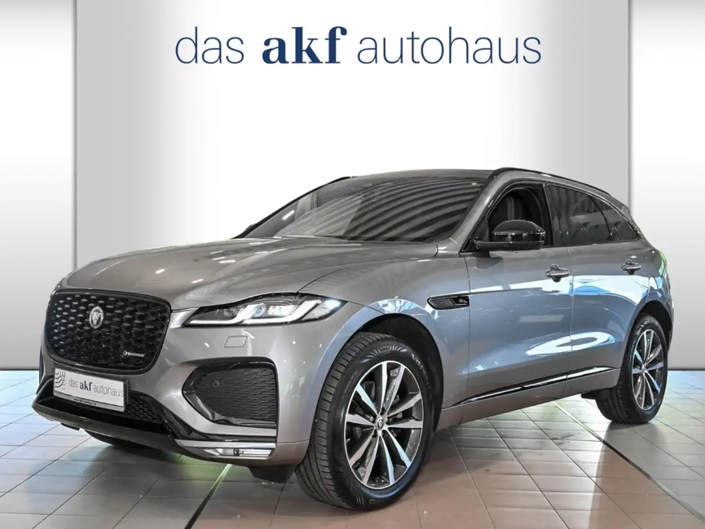 Jaguar F-Pace D200 R-Dynamic SE AWD-Navi Pro*AHK*Kamera*Glasdach Grau - 1
