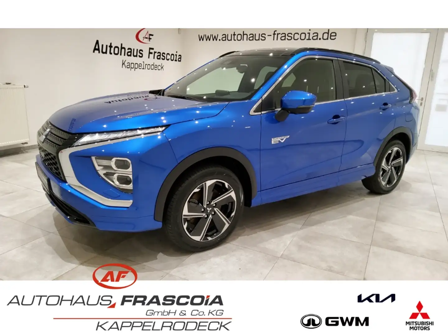Mitsubishi Eclipse Cross Plug-In Hybrid Top 2.4 TOP 4WD Navi ACC PDC 360 gr Blau - 1
