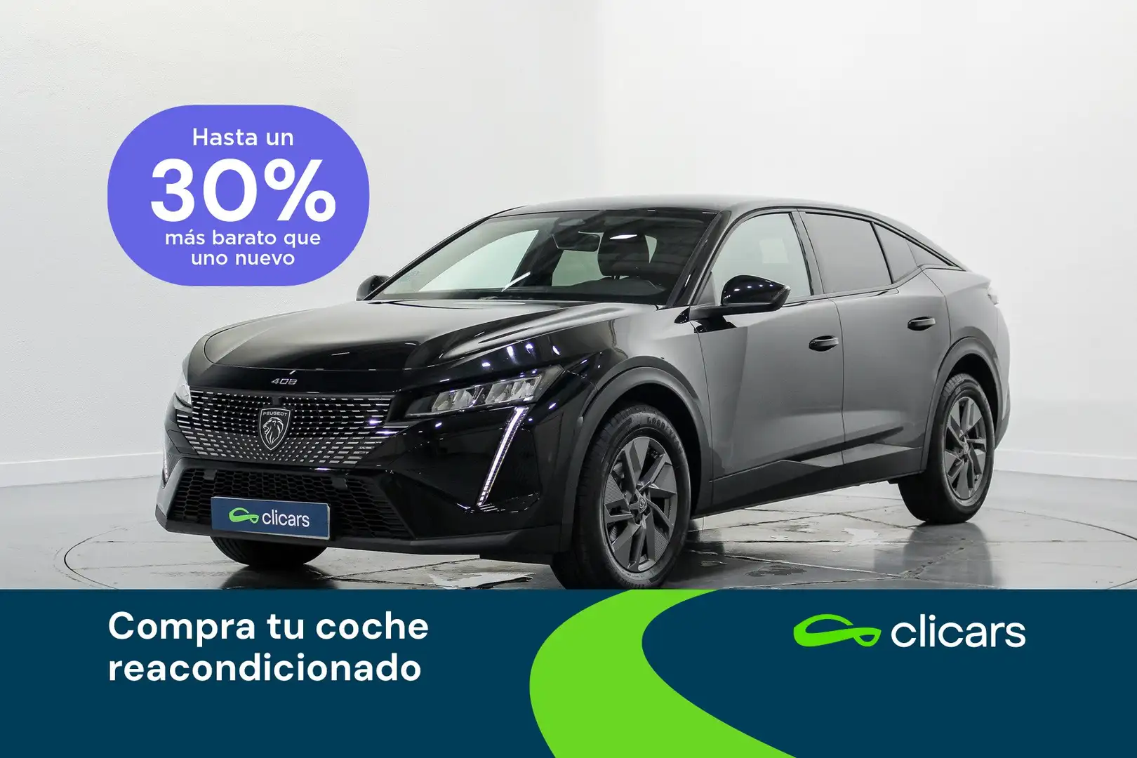 Peugeot 408 PureTech 130 Allure EAT8 Negro - 1