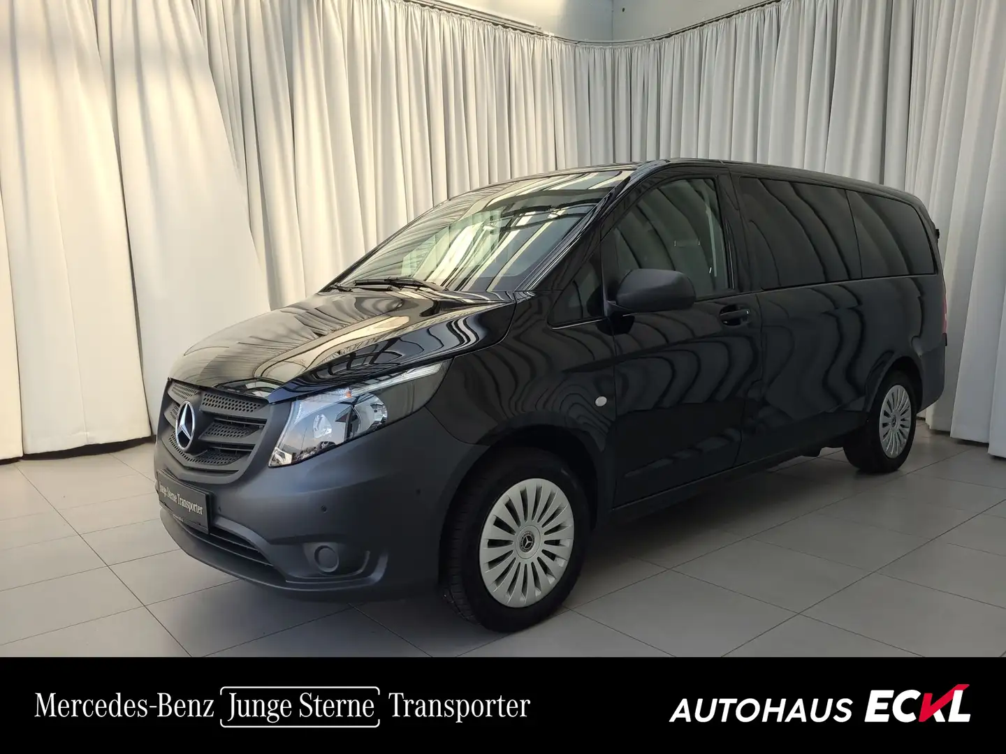 Mercedes-Benz Vito 116 CDI Tourer PRO Lang PDC KAM Negro - 1