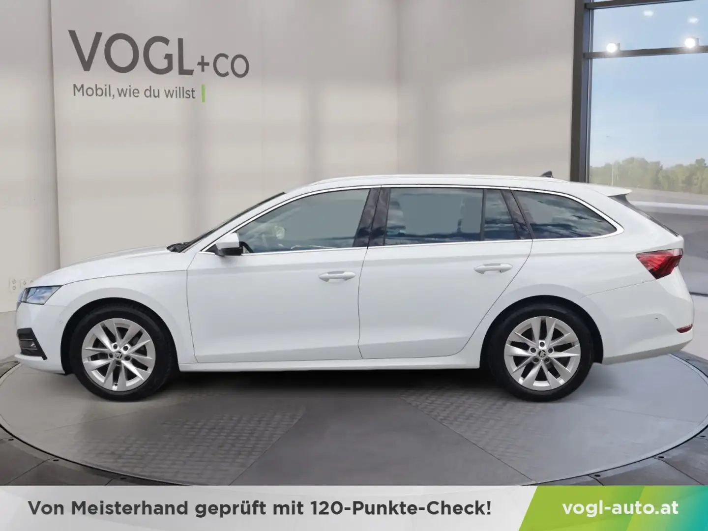 Skoda Octavia Kombi Premium 2,0 TDI 150PS DSG Weiß - 2