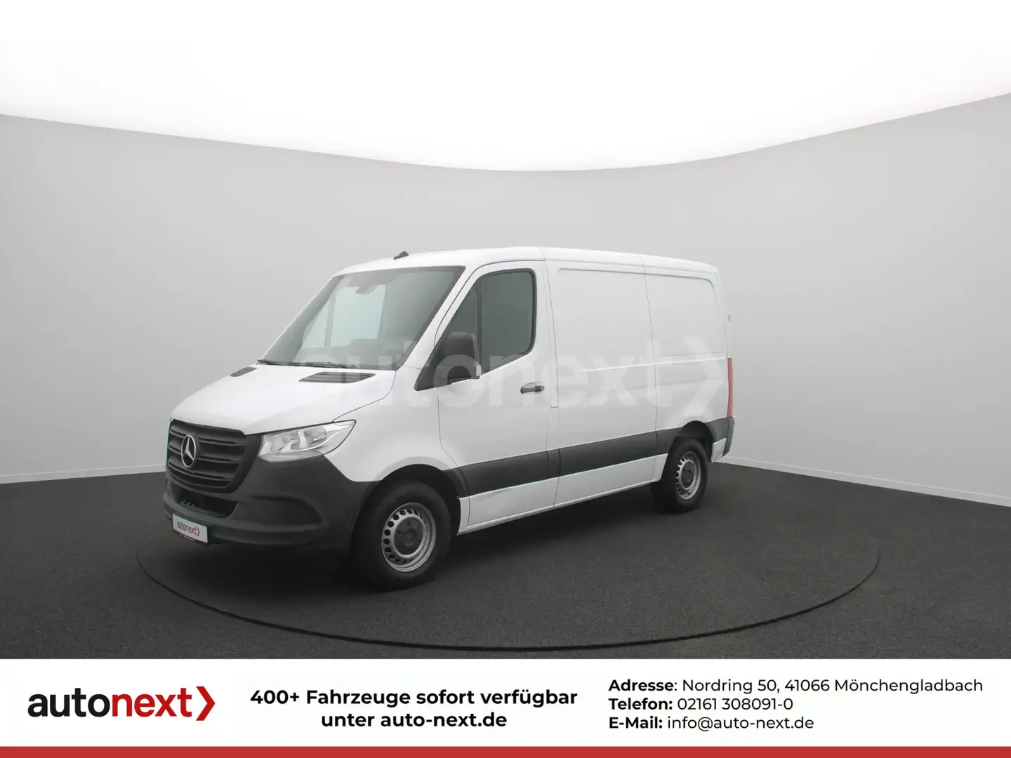 Mercedes-Benz Sprinter 317 Kompakt *1.Hand* Navi+Klima (0896) Blanc - 1