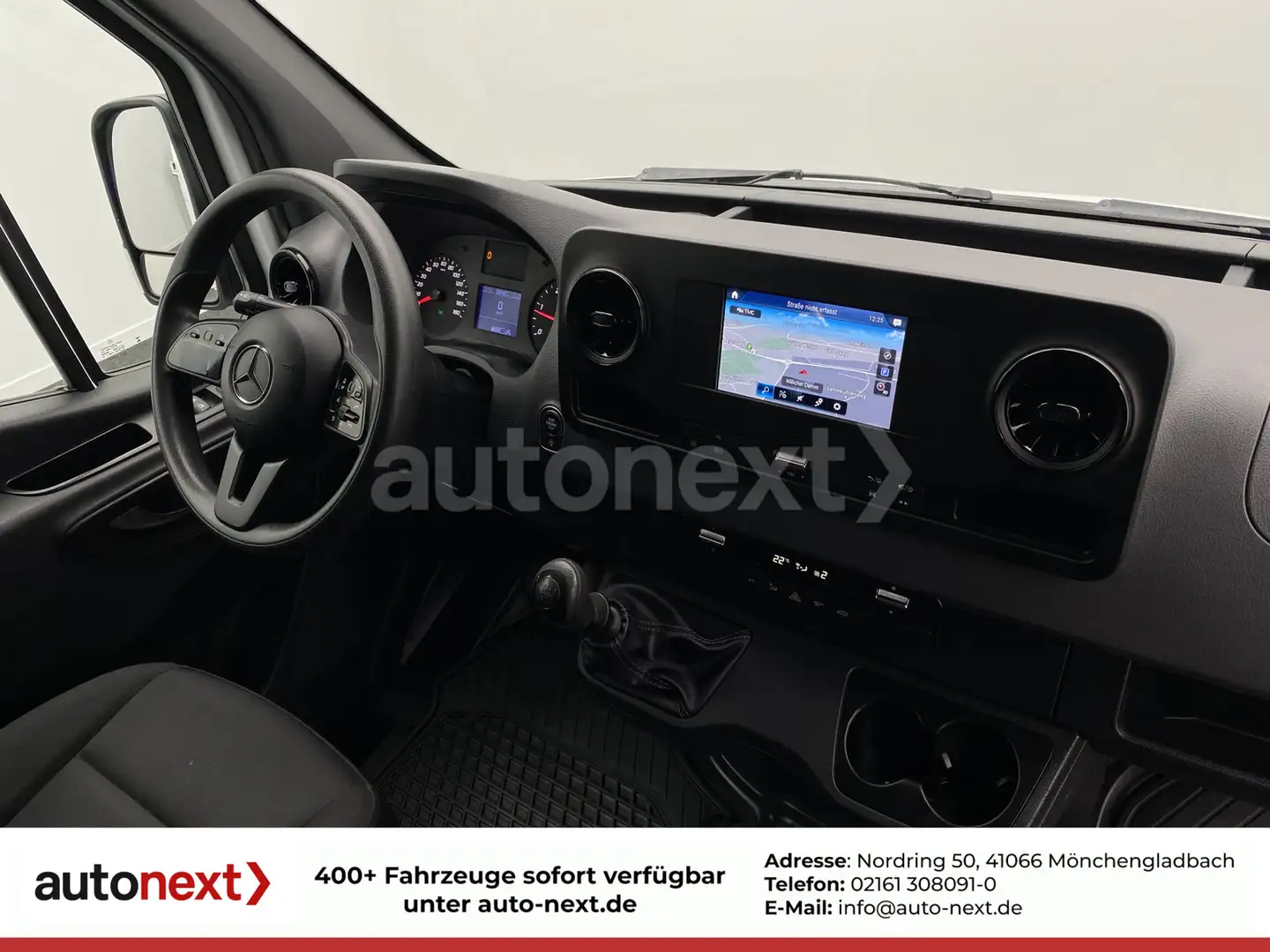 Mercedes-Benz Sprinter 317 Kompakt *1.Hand* Navi+Klima (0896) Blanc - 2