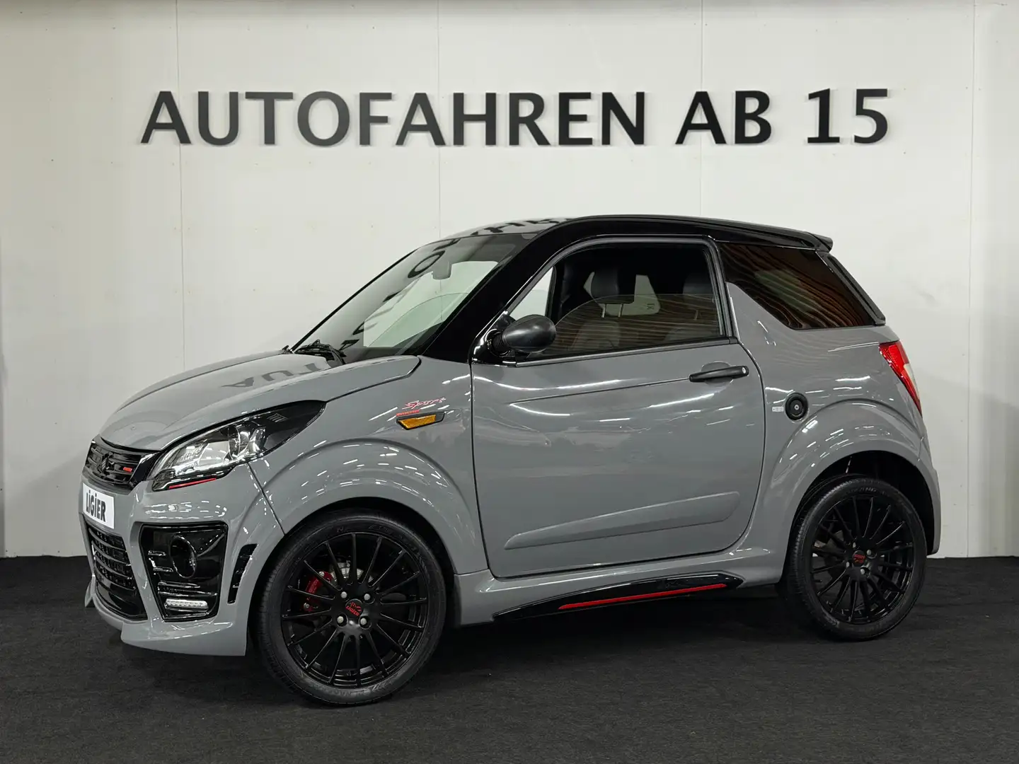 Ligier JS 50 Sport Ultimate, Klima, DCI, Servo, Multimedia, RFK Gris - 1