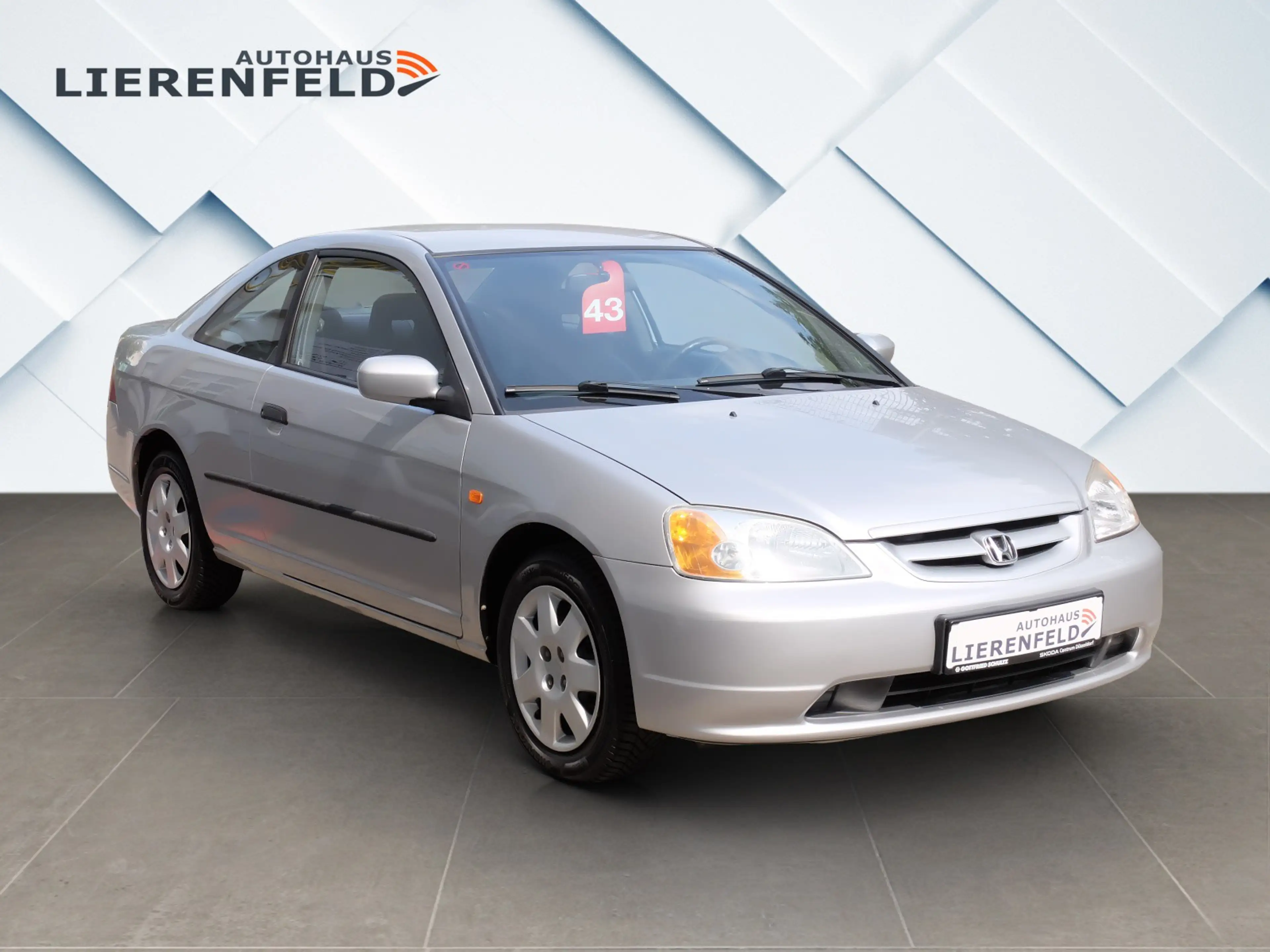 Honda Civic 1.7 i LS Coupe Klima aus 2.Hand unverbastellt — photo 2