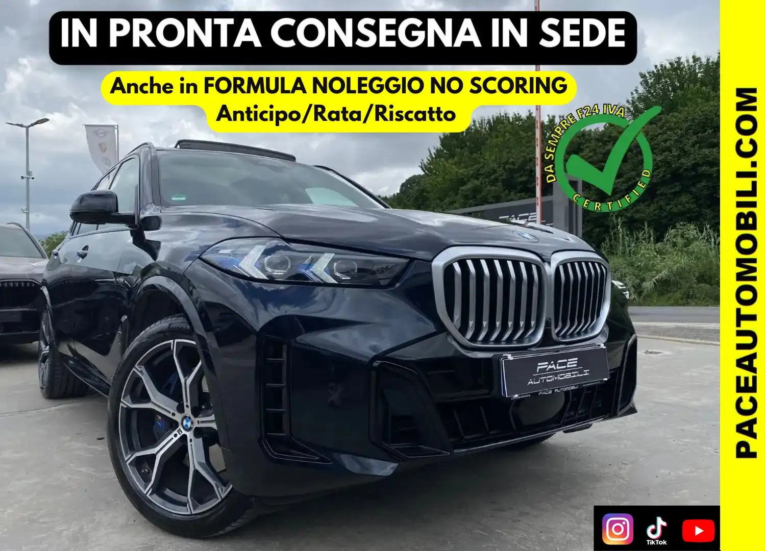 BMW X5 30D M SPORT MSPORT M-SPORT PRO TETTO PDC KAMERA Nero - 1