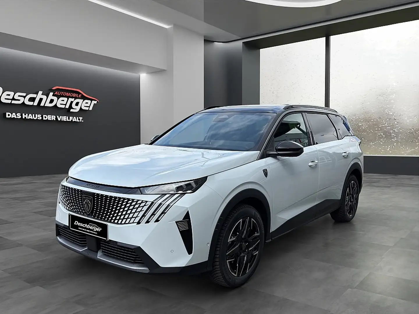 Peugeot 5008 mHEV 145 e-DCS6 GT Aut. Weiß - 1
