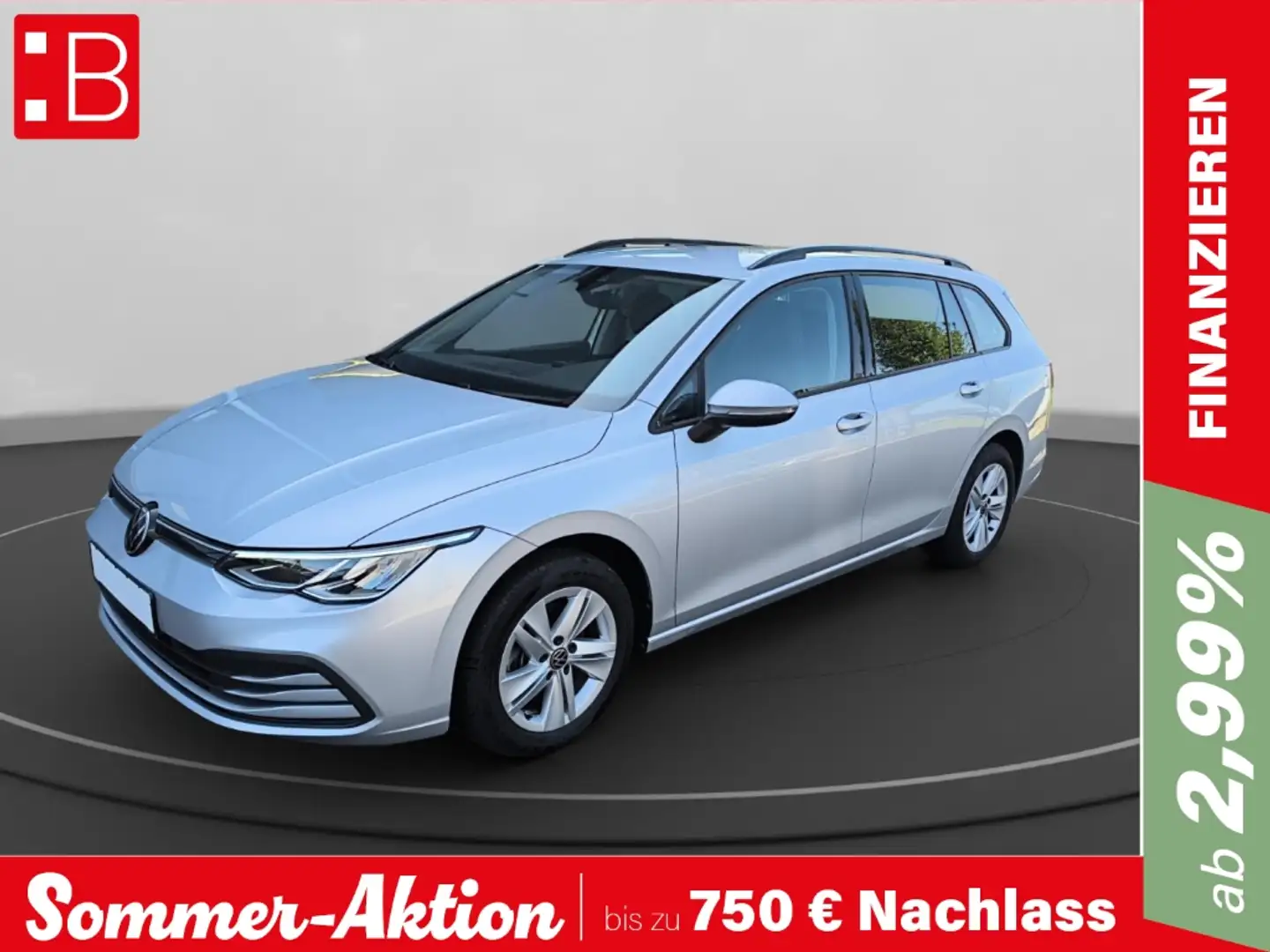 Volkswagen Golf Variant 8 2.0 TDI Life NAVI LED ACC Argent - 1