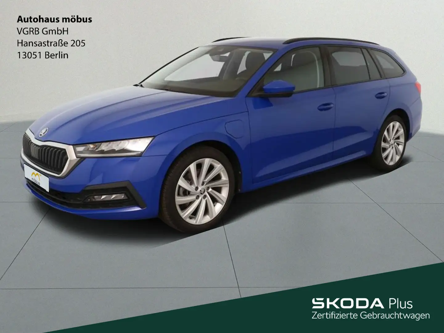 Skoda Octavia Combi 1.4 TSI iV Ambition *DSG*APP*LED*N Blau - 2