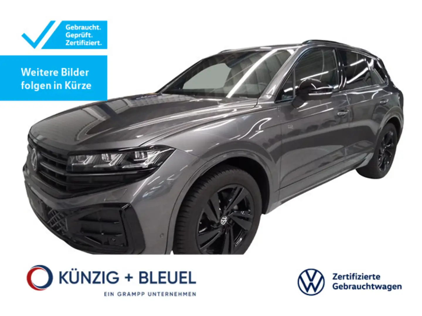 Volkswagen Touareg R-Line 3.0TDI +LUFT+WANK+AHK+ Grau - 1