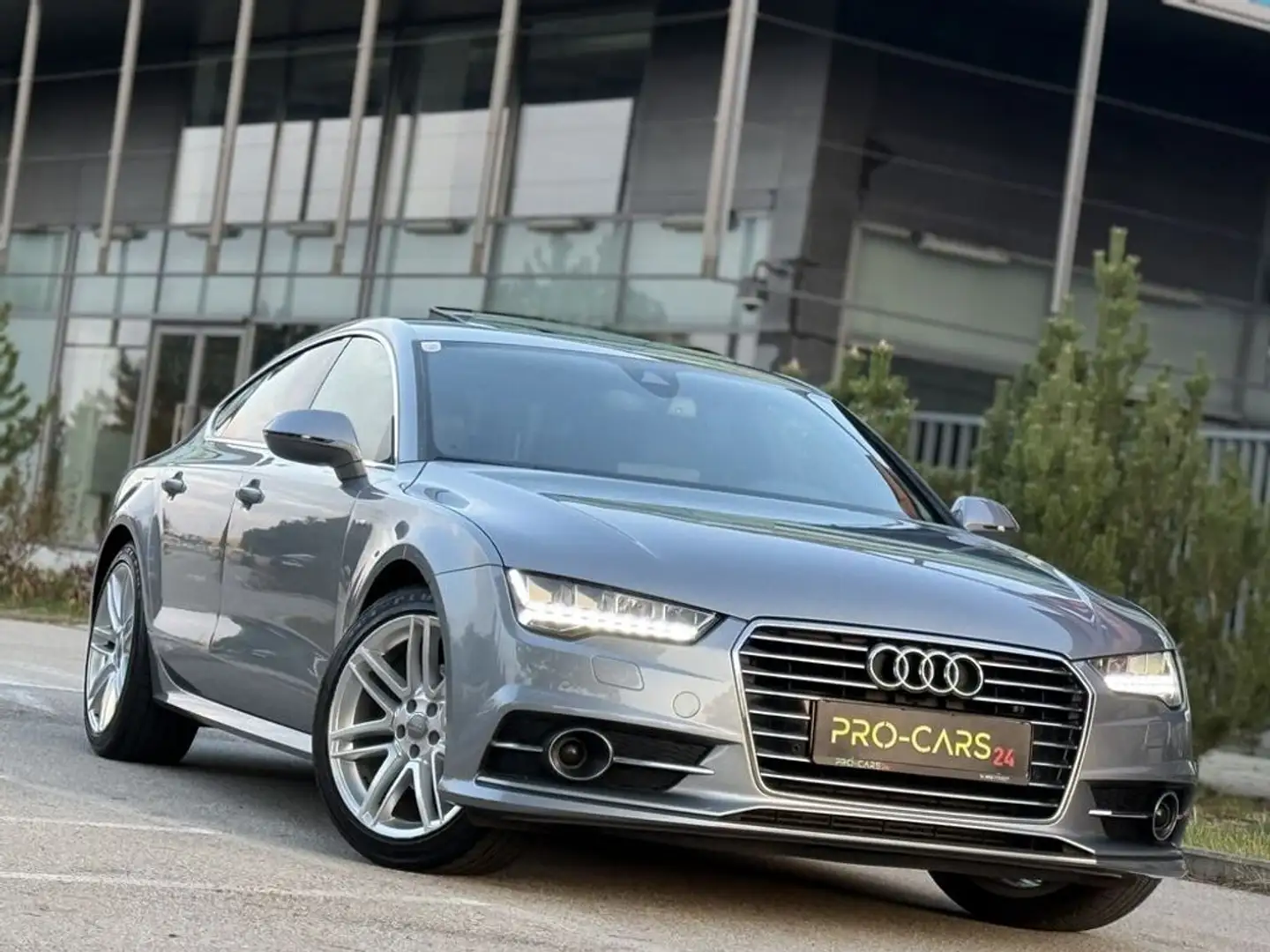 Audi A7 // 3xSLine // ACC // GARANTIE Gris - 1