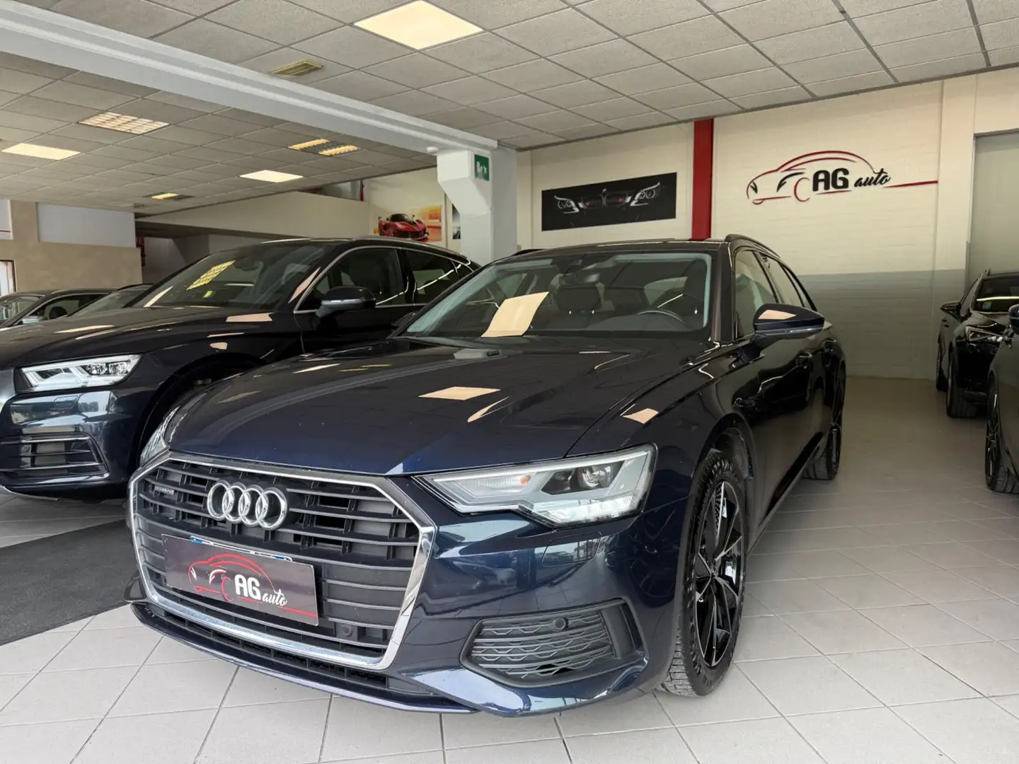 Audi A6 Avant 40 2.0 TDI quattro ultra S tronic Business Bleu - 1