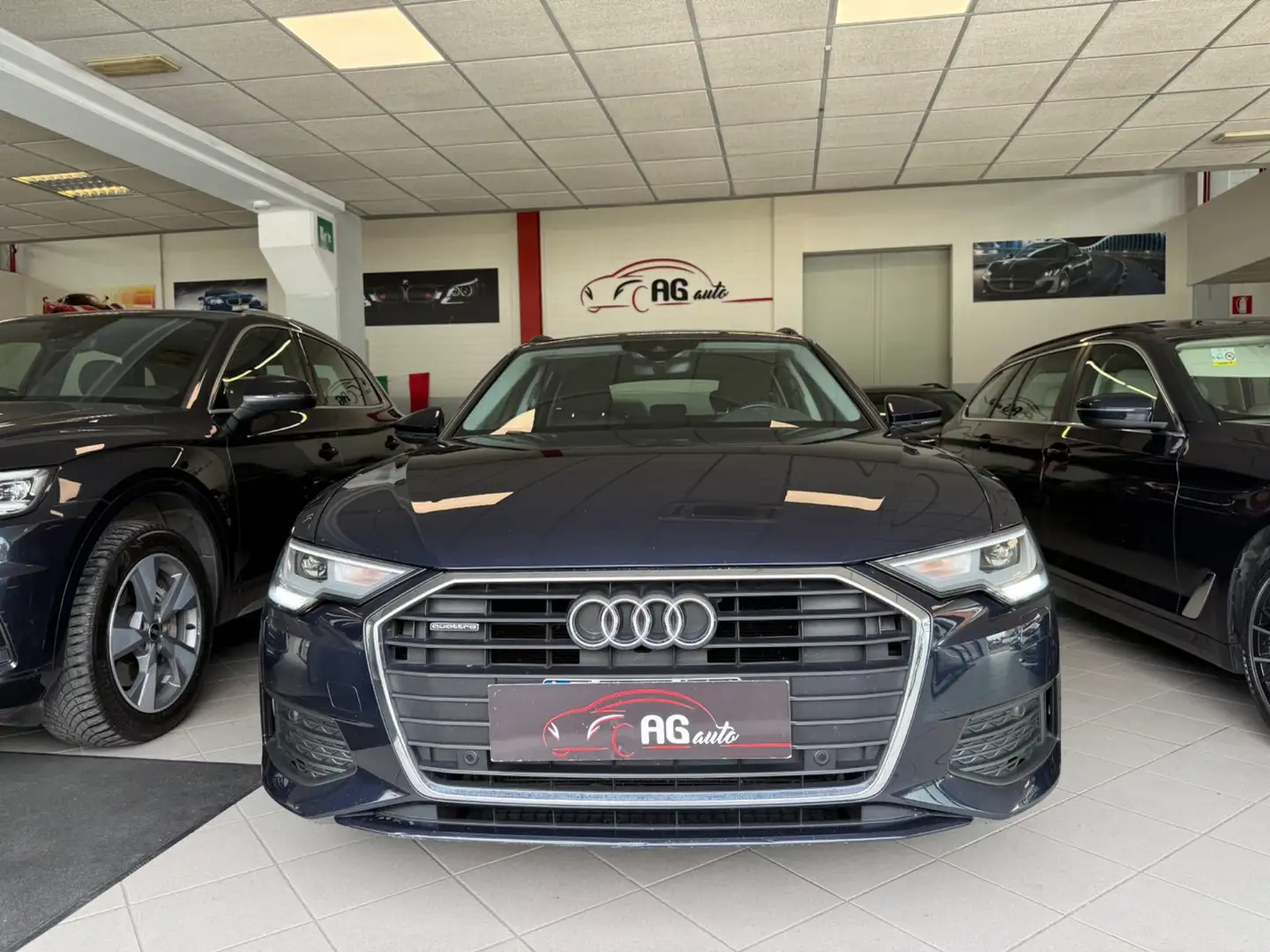 Audi A6 Avant 40 2.0 TDI quattro ultra S tronic Business Bleu - 2