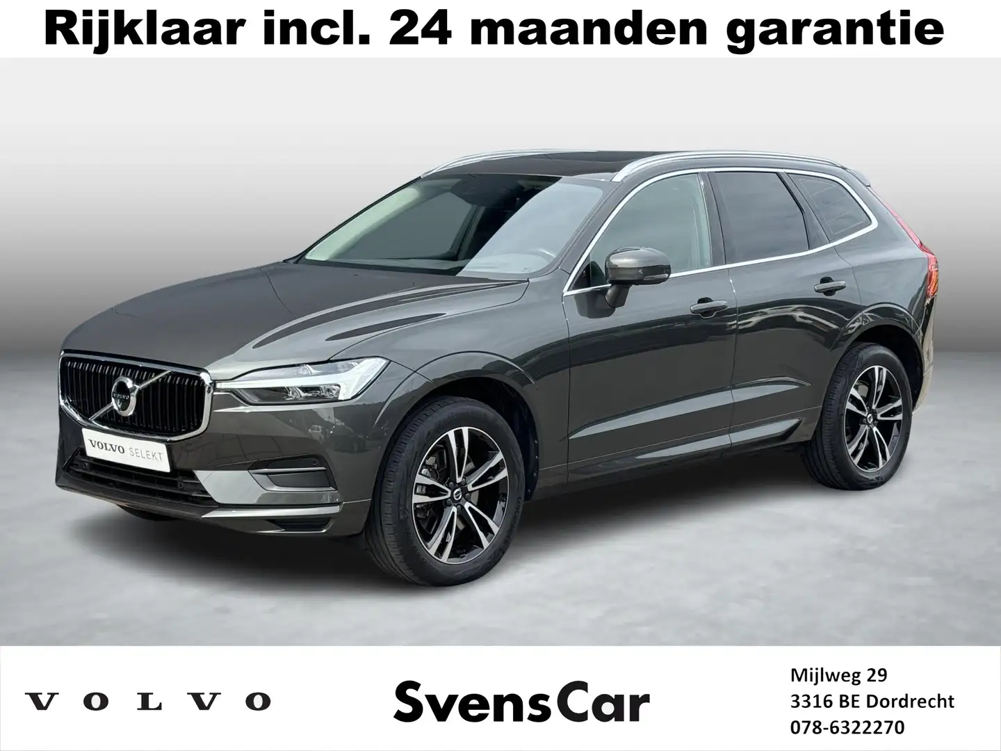Volvo XC60 2.0 B5 Momentum Exclusive | Panoramadak | Stoelver Grijs - 1