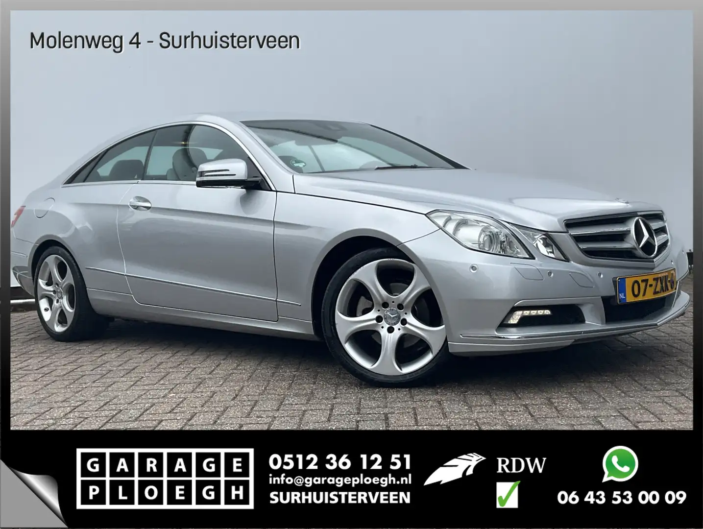 Mercedes-Benz E 250 Coupé CGI Elegance Automaat Leder Nav/Cam Cruise U Grijs - 1