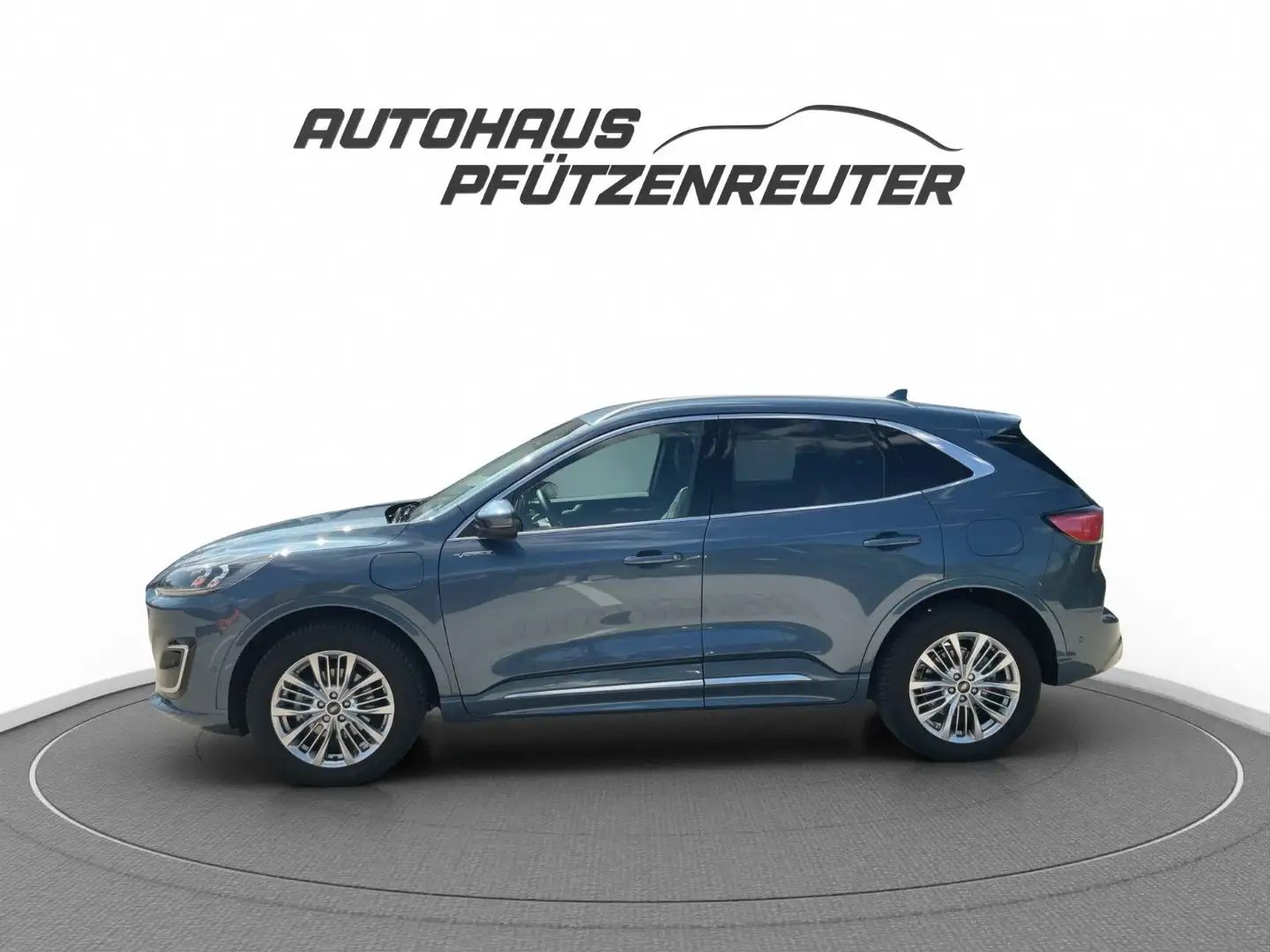 Ford Kuga Plug-In Hybrid Vignale HUD SH hinten Leder Blauw - 2