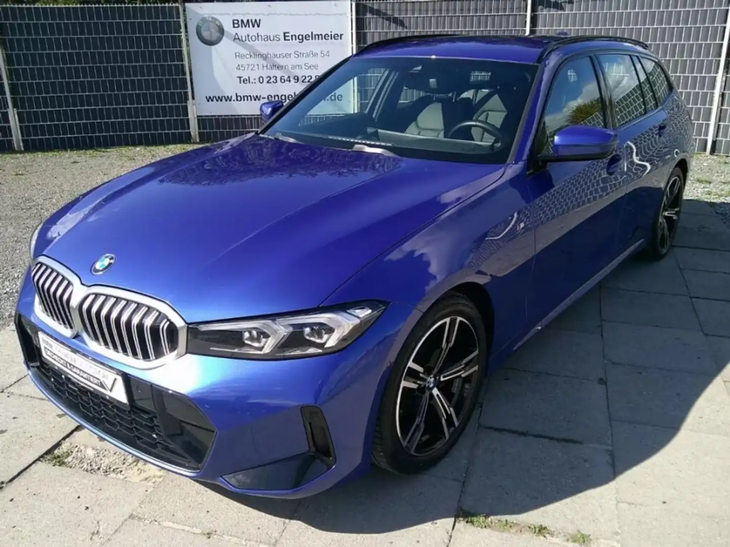BMW 318 D TM-SPORT 3 ZONE CAMERA WIDESCREEN *** Blau - 1