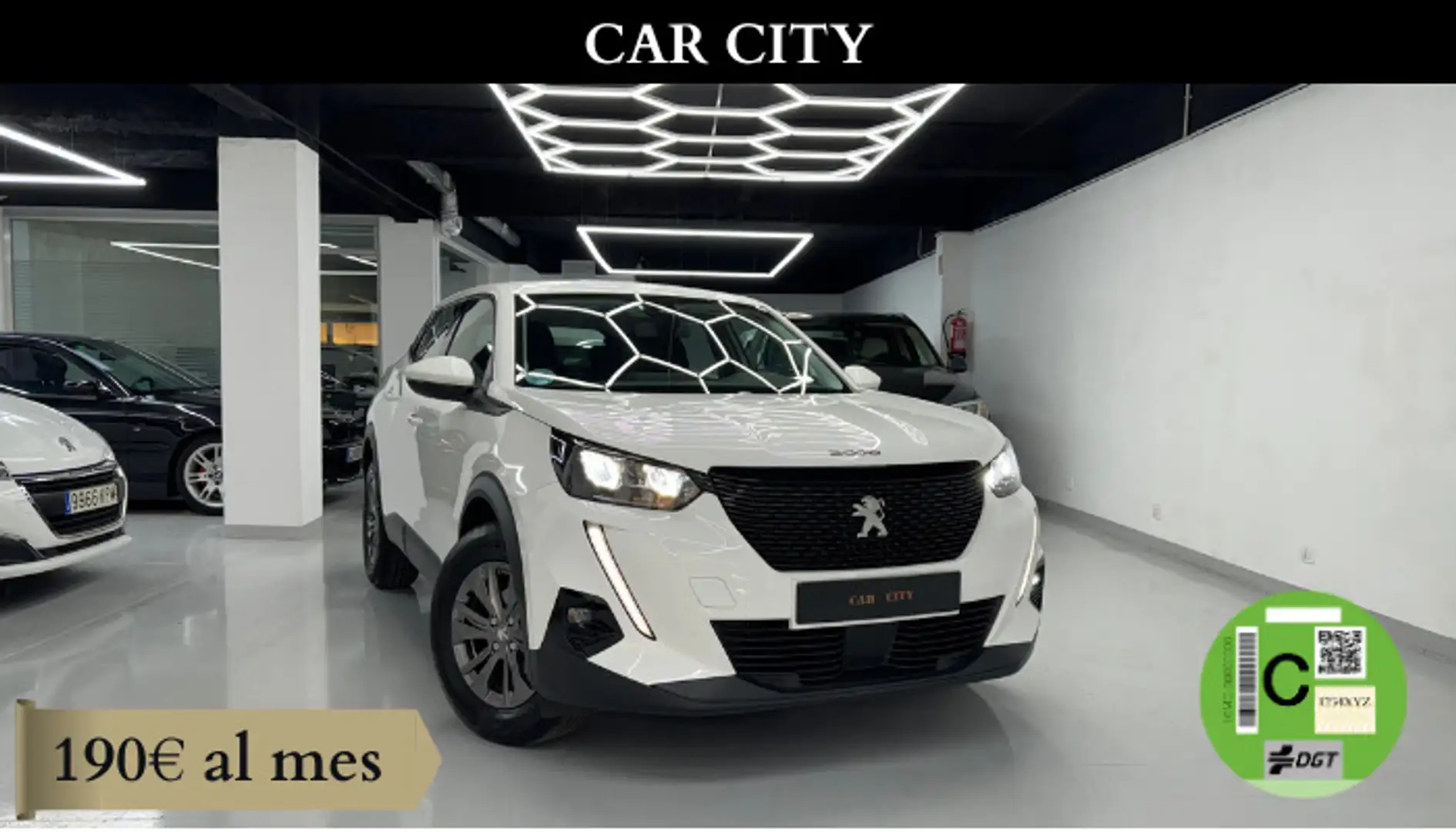Peugeot 2008 1.5BlueHDi S&S Active 100 Blanc - 1