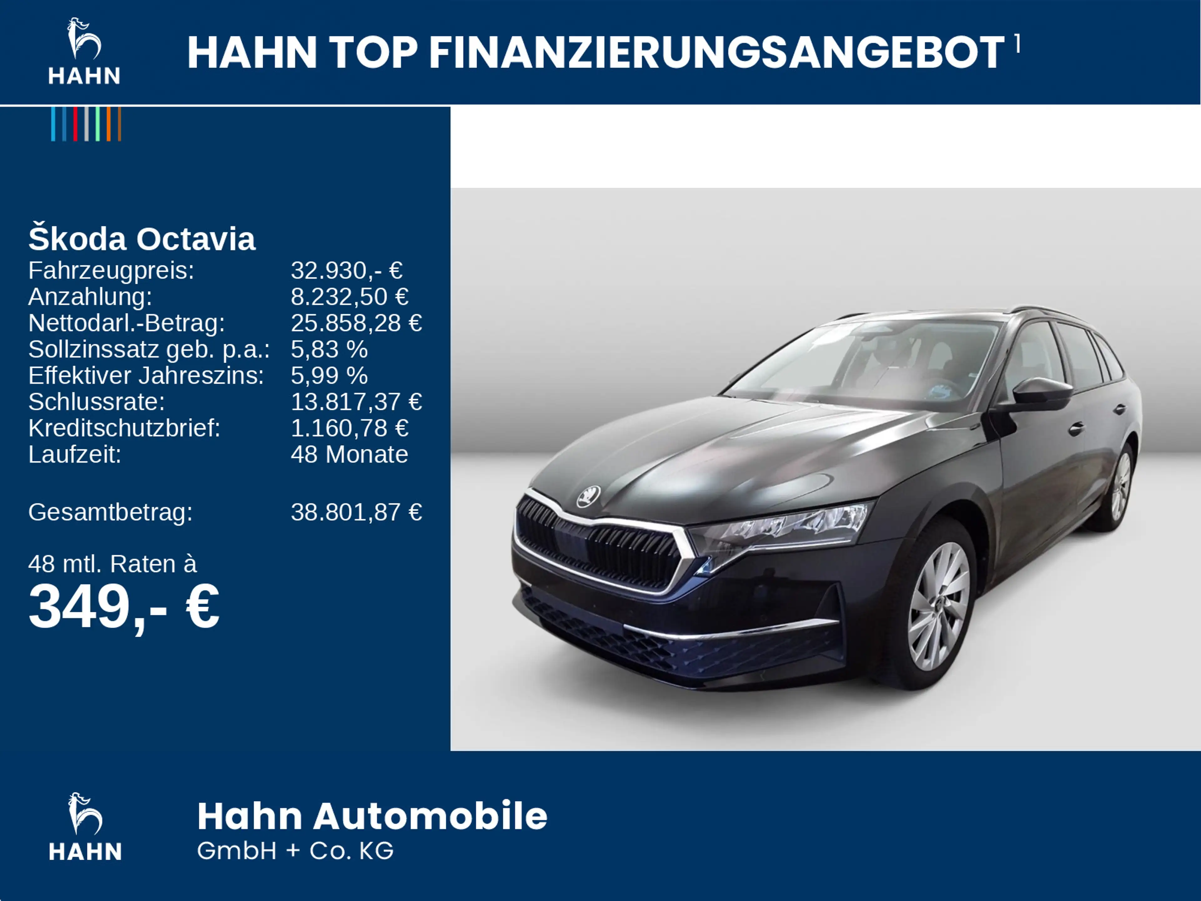 Skoda Octavia Combi 2.0TDI DSG Selection AHK Navi LED — photo 2