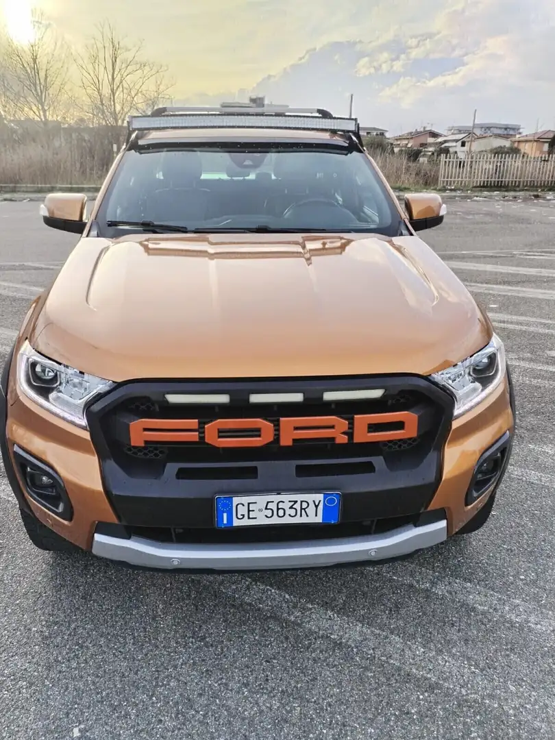 Ford Ranger 2.0 TDCi aut. 213CV DC Wildtrak 5 posti Arancione - 2