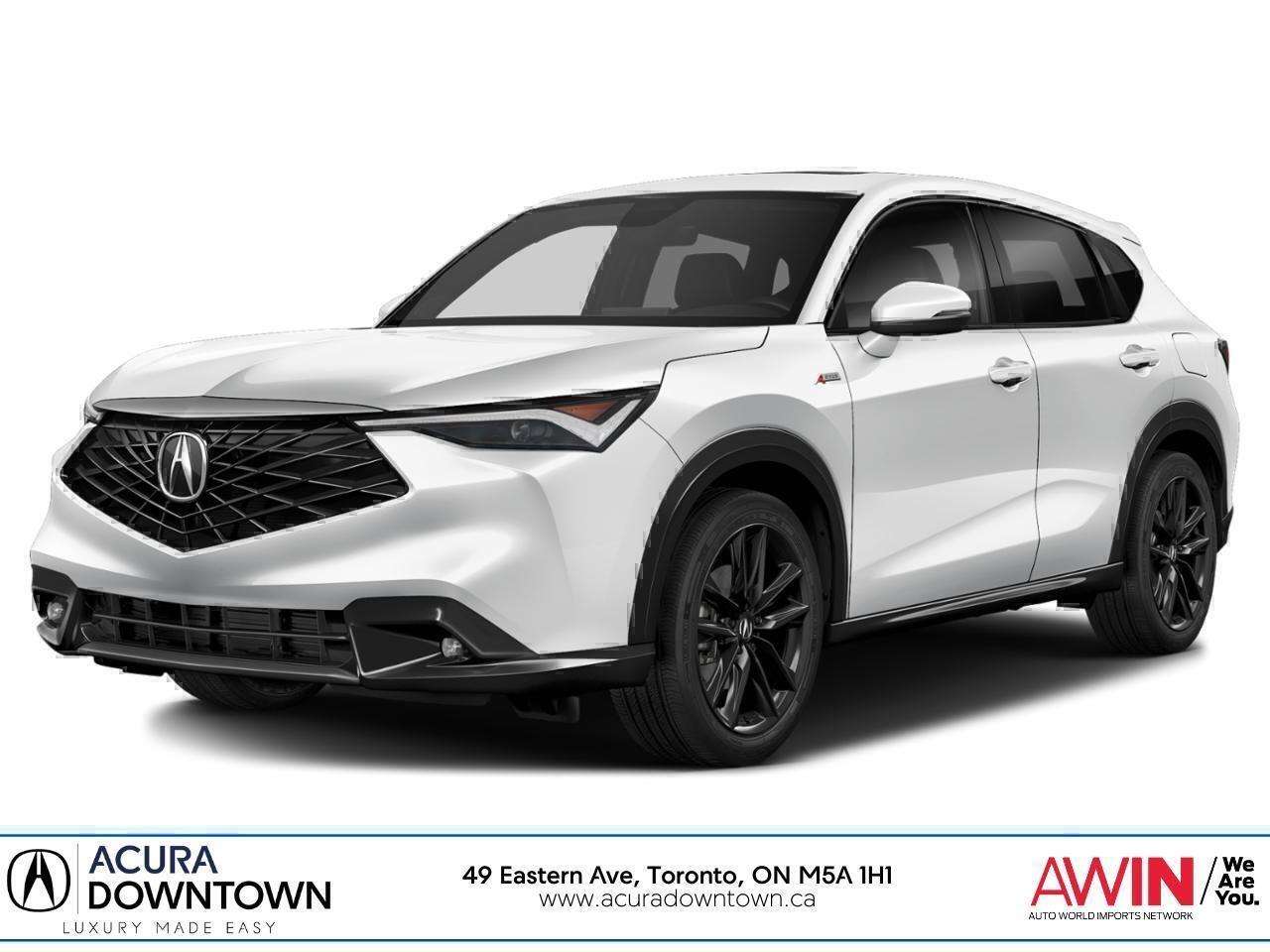2026 Acura ADX 19-in wheels, sport exterior, flat-bottom wheel