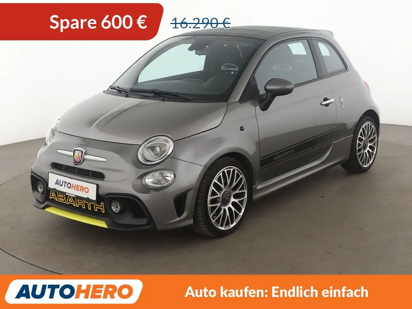Abarth 595 1.4 Turbo *PDC*ALU*KLIMA*GARANTIE* Grau - 1