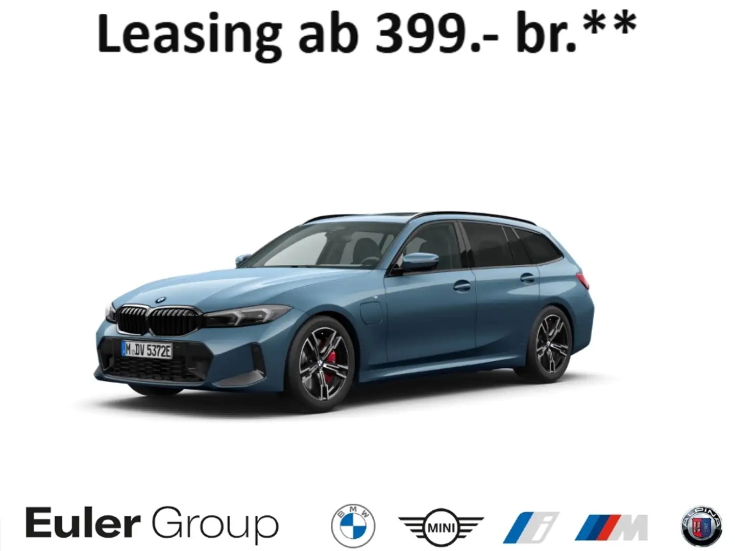 BMW 330 e xDrive Touring M-Sport-ProPano AHK 18'' adLED PA Blau - 1