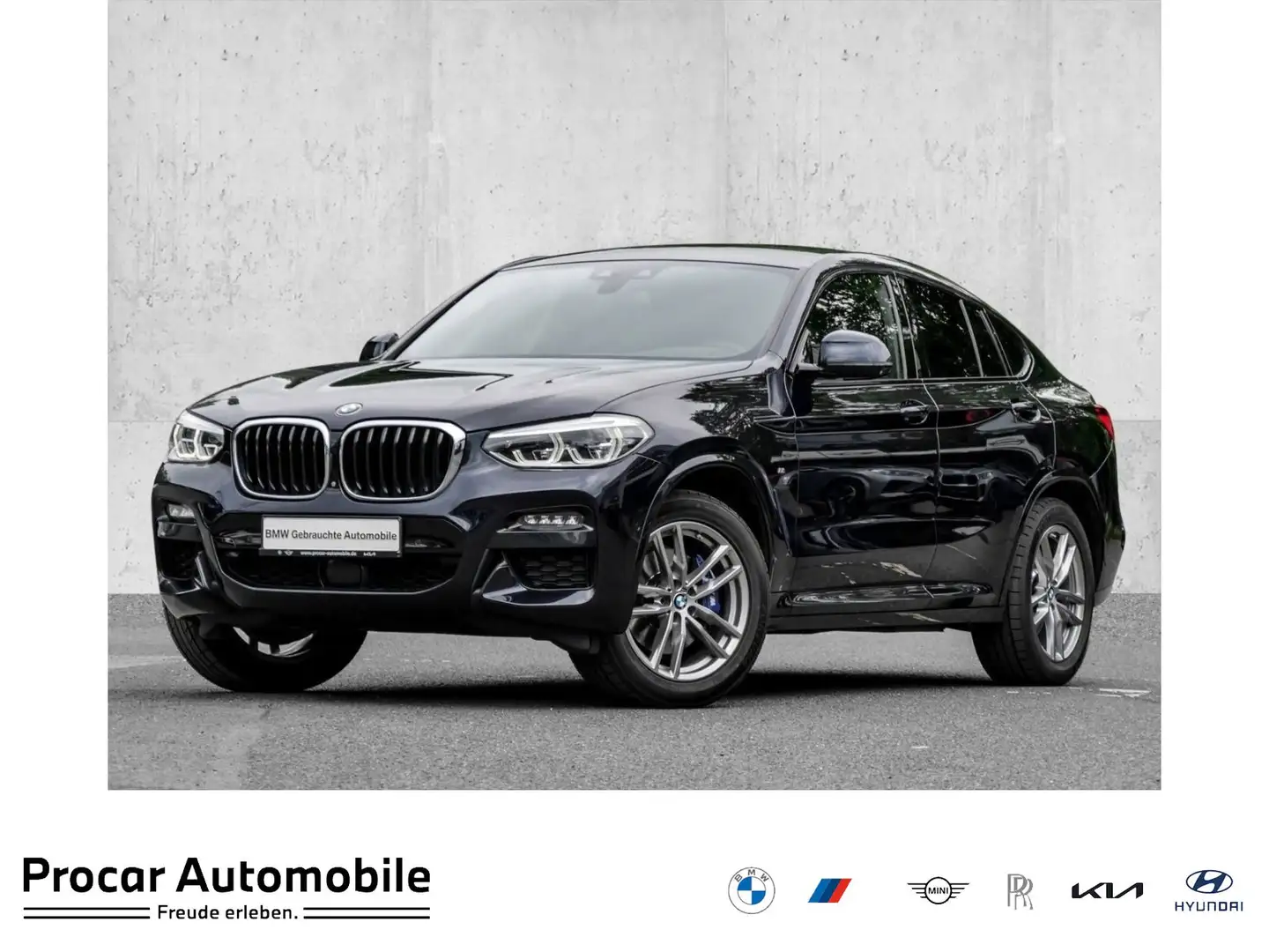 BMW X4 xDrive30i M SPORT+HiFi+HuD+DA PLUS+360° Zwart - 1