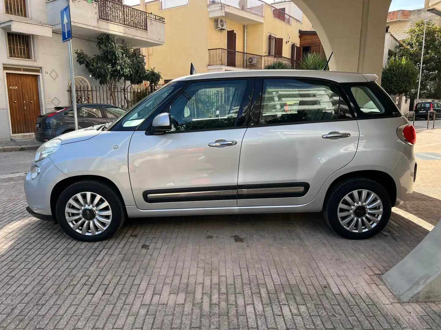 Fiat 500L 500L 2014 0.9 t.air t. natural power 84cv Argento - 2