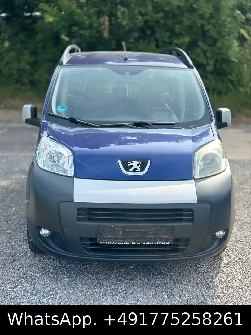 Peugeot Bipper Tepee Family Klima, TÜV NEU Blau - 2