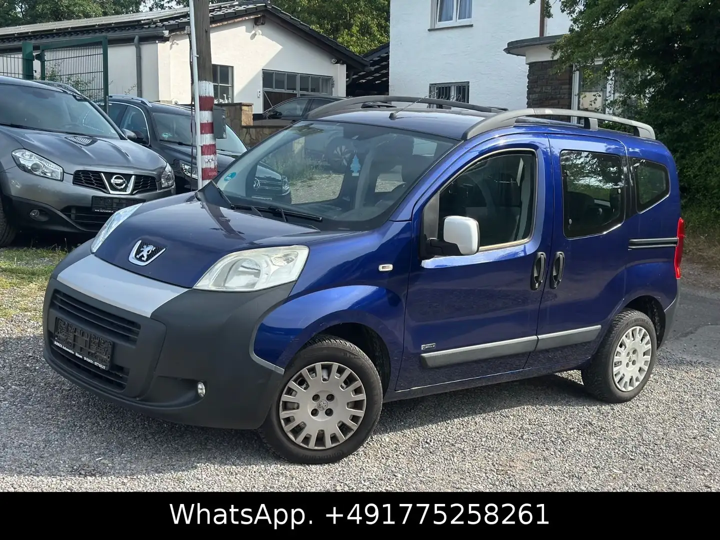 Peugeot Bipper Tepee Family Klima, TÜV NEU Blau - 1