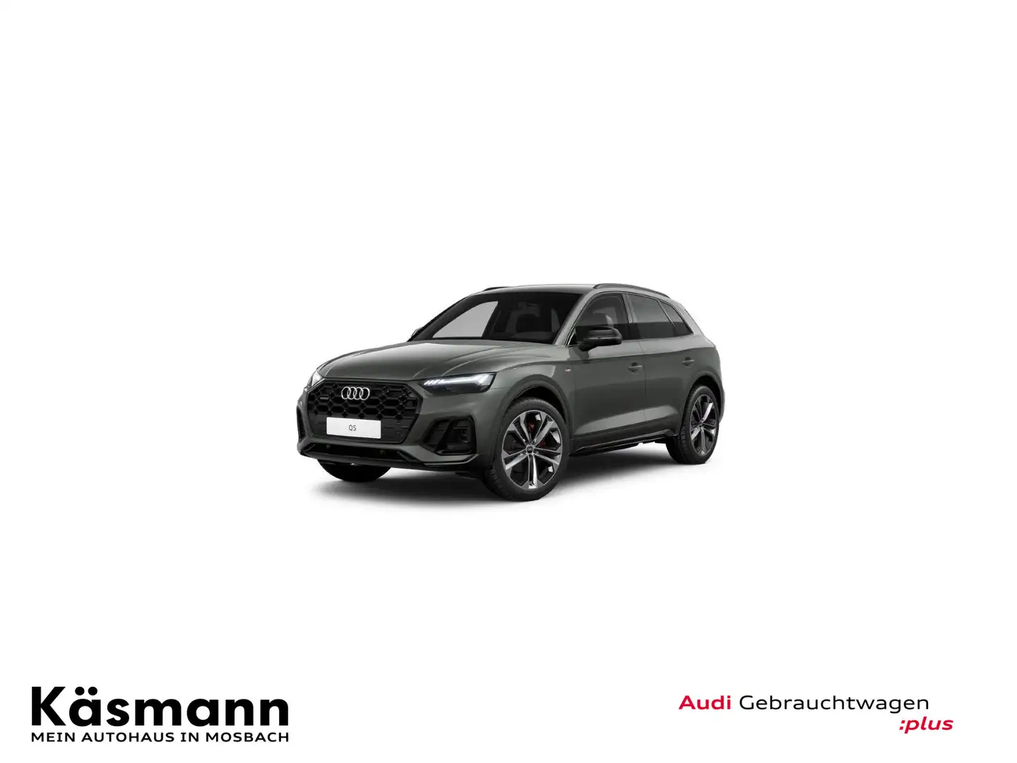 Audi Q5 S line 40TDI qu 2x S line MATRI X AHK KAM Grau - 2