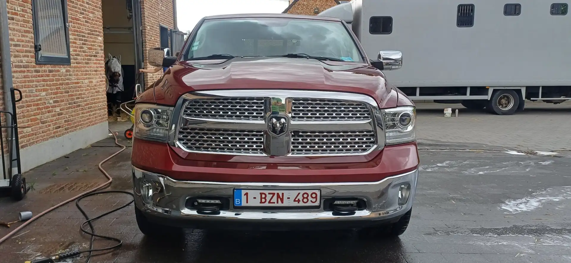 Dodge RAM 1500 laramie 2 tone cherry red 2017 Piros - 1