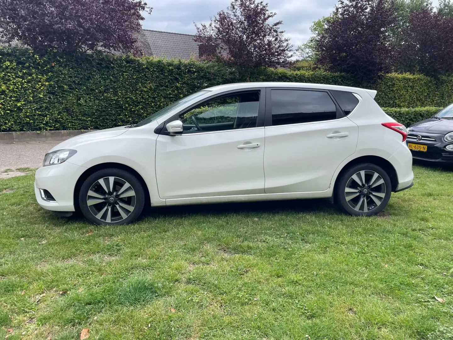 Nissan Pulsar 1.2 DIG-T N-Connecta-AUTOMAAT-NAVI-CLIMA-TREKHAAK- Wit - 2