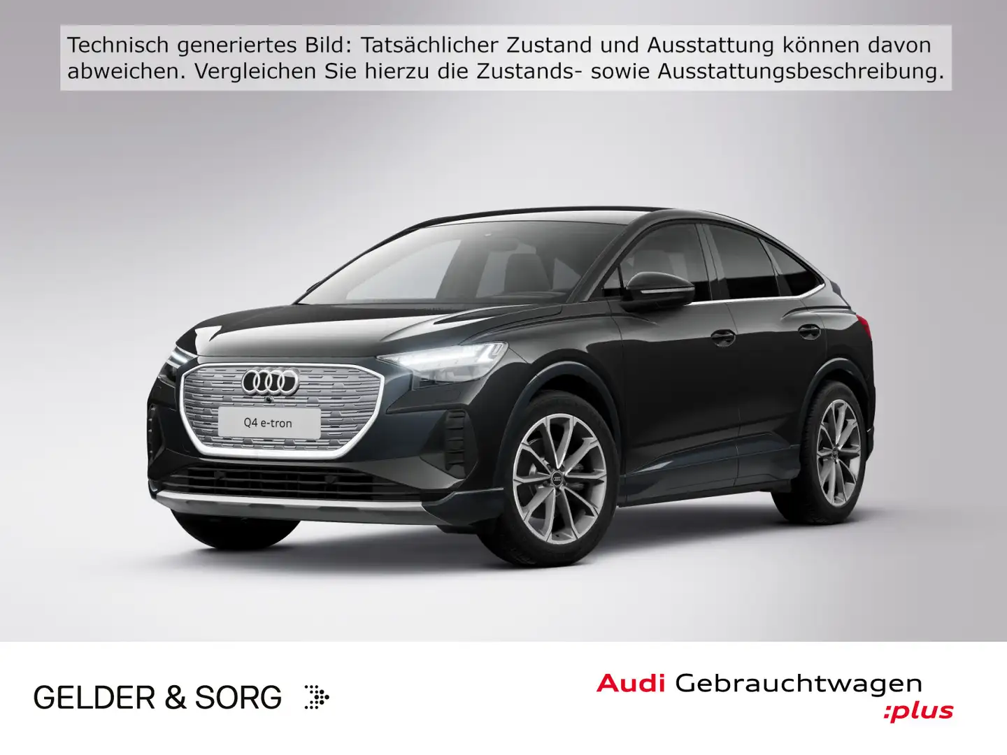 Audi Q4 e-tron Q4 Sportback 35 e-tron S line 0,25%*RFK*Matrix Schwarz - 1